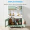 Best Choice Products Pretend Play Cottage Kitchen Wooden Toy Set for Kids w/ 5 Accessories, Oven